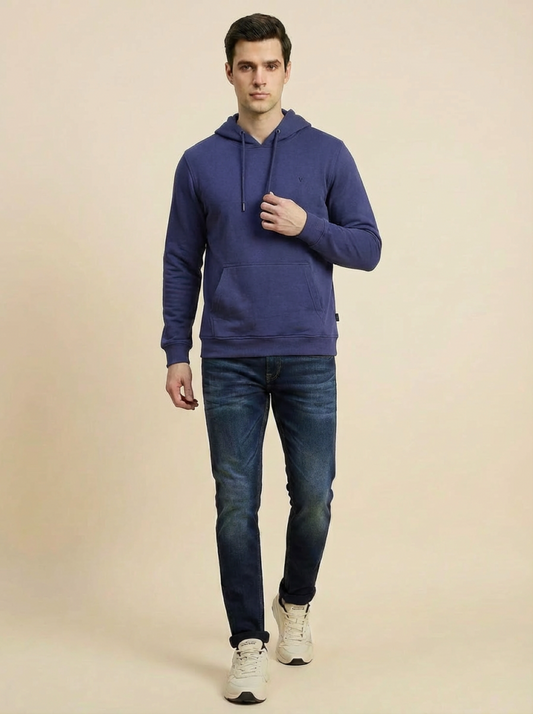 Van Heusen Man Hoodie Violet