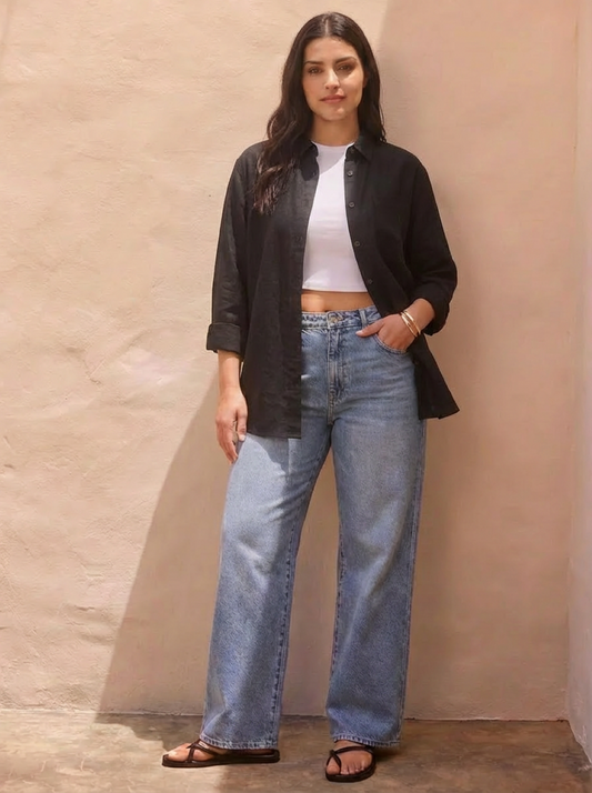 EK C&A Ladies Shirt Black