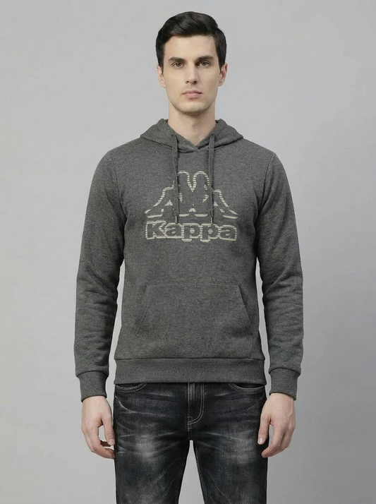 Kappa Man Hoodie Sport Grey