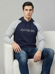 Kappa Man Hoodie Navy