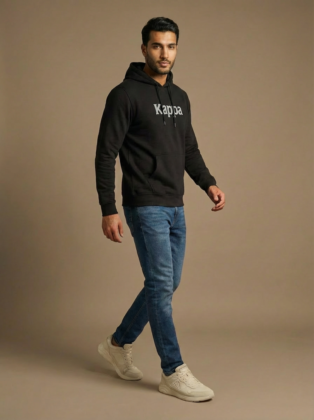 Kappa Man Hoodie Black