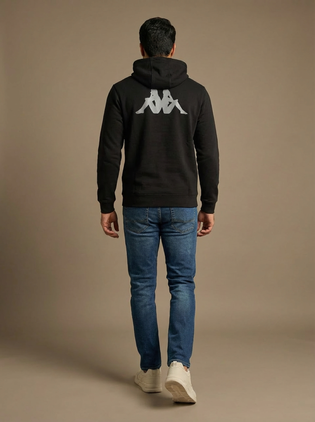 Kappa Man Hoodie Black