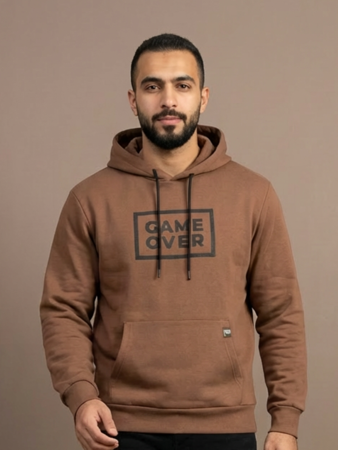 Admiral Man Hoodie Brown