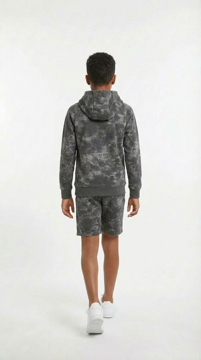 Adult Girls & Boys Unisex Set Black & Gray