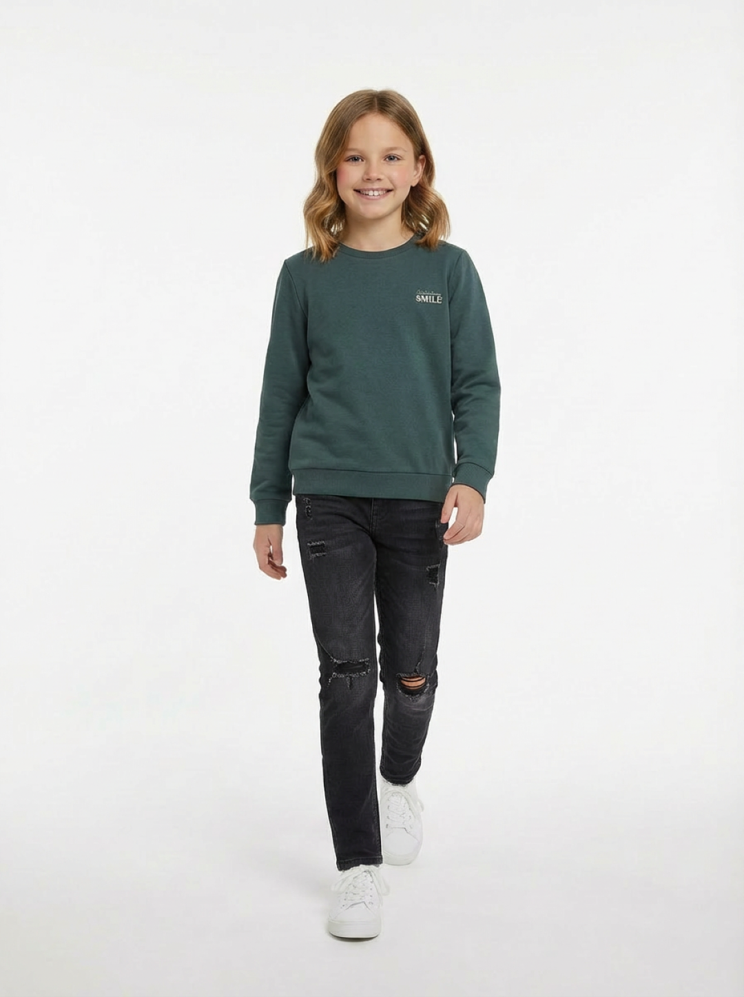 TAFE O LOIEL Girl's Sweatshirt Green