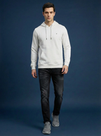 Van Heusen Man Hoodie White