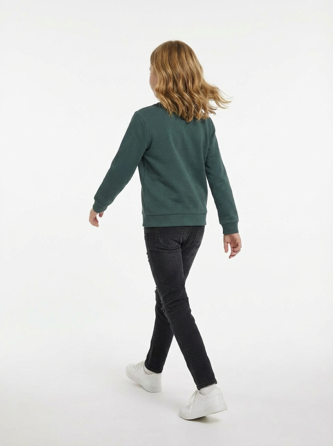 TAFE O LOIEL Girl's Sweatshirt Green