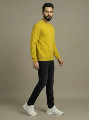 Allen Solly Man Sweatshirt Yellow