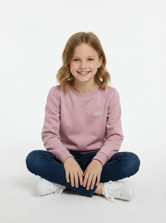 Egss Girl's Sweatshirt Purple