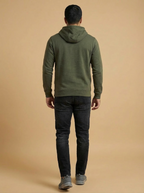 River Island Man Hoodie Olive