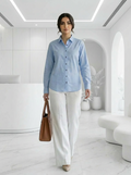 C&A Ladies Shirt Light Blue