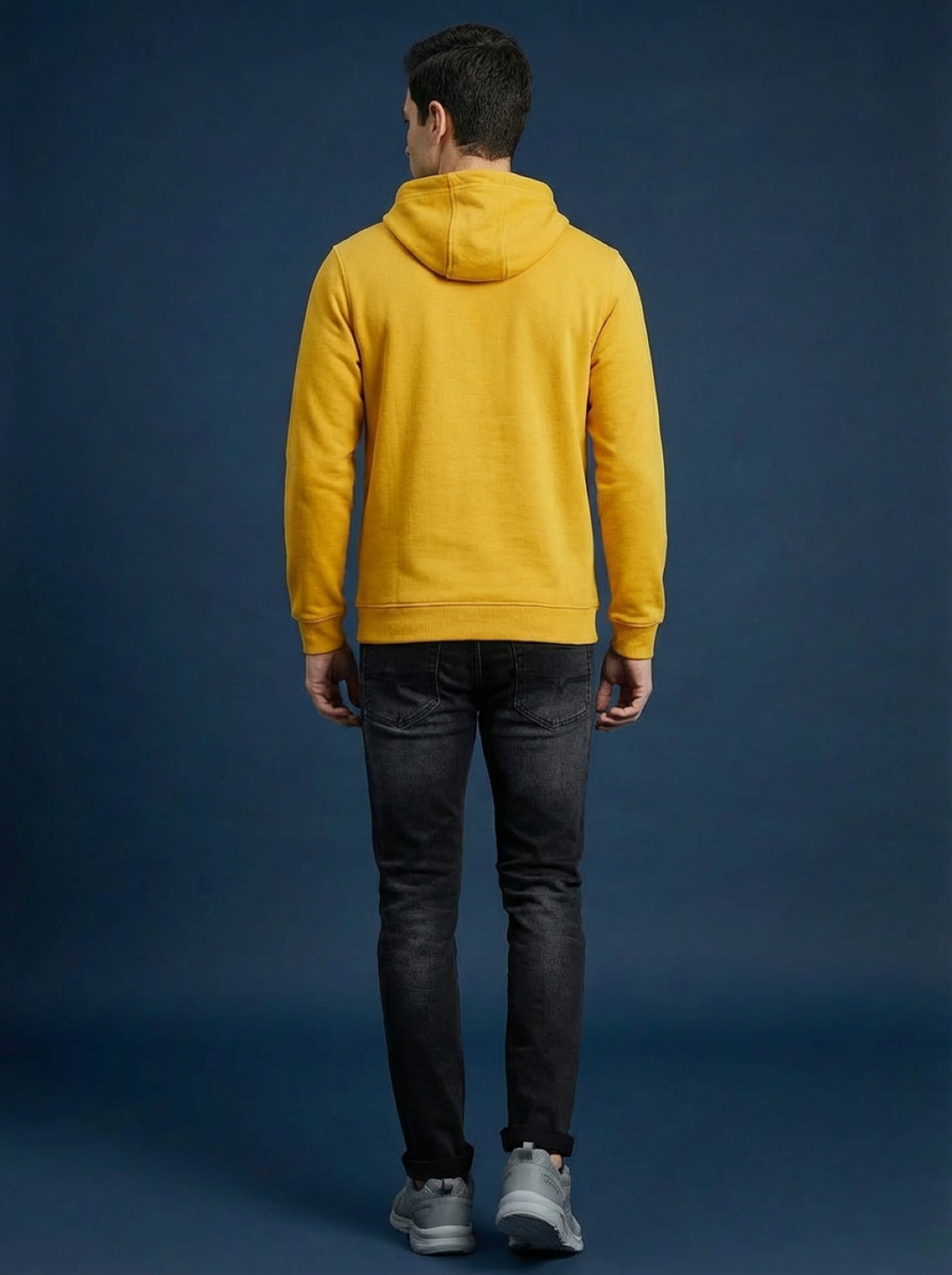Van Heusen Man Hoodie Yellow