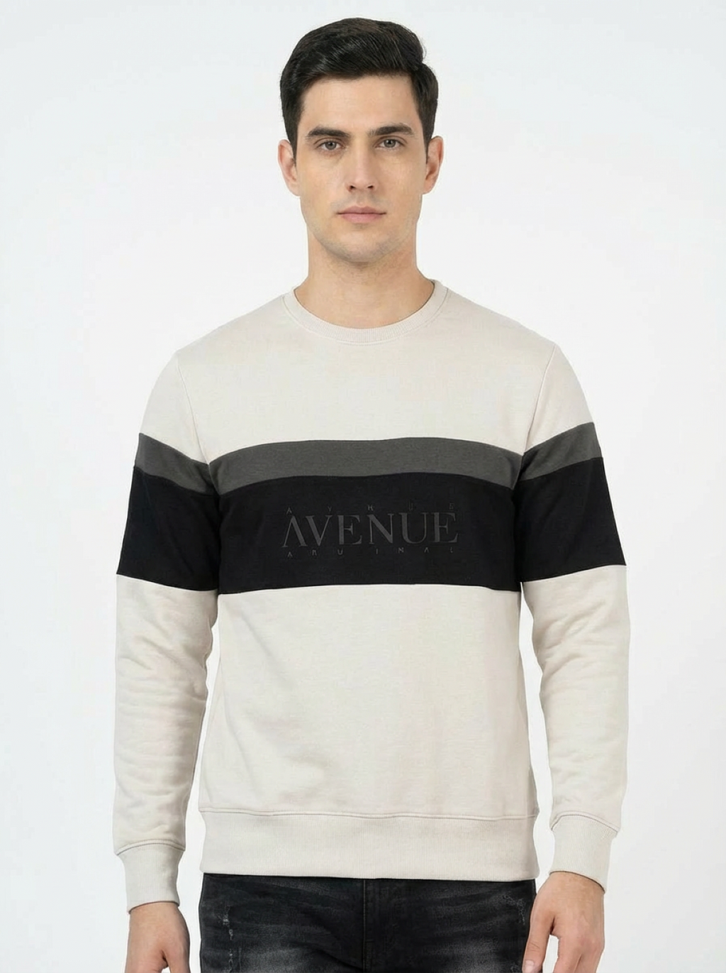 Clyton Man Sweatshirt White