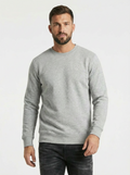 Sik Silk Man Sweatshirt Grey Melange