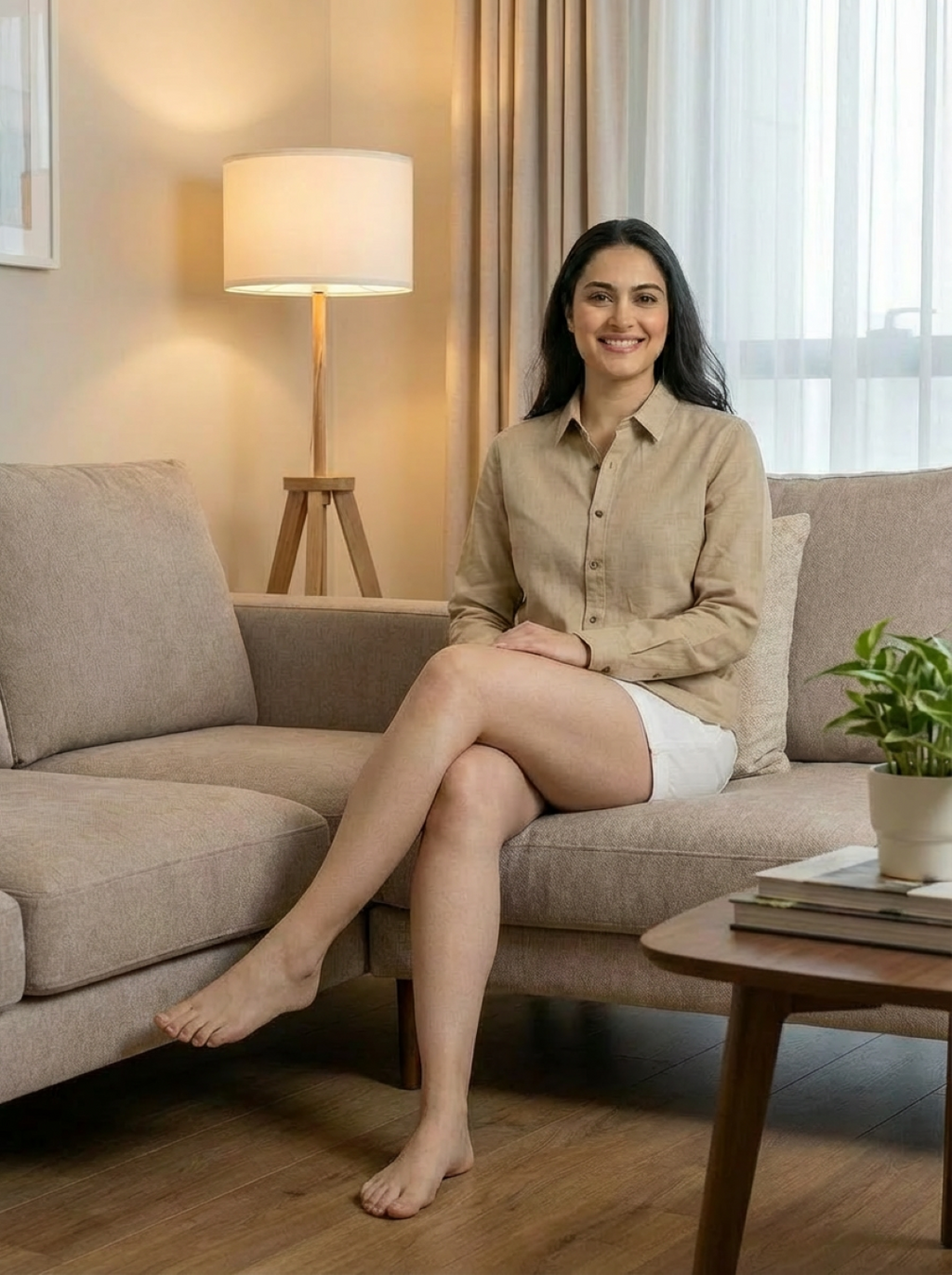 C&A Ladies Shirt Beige