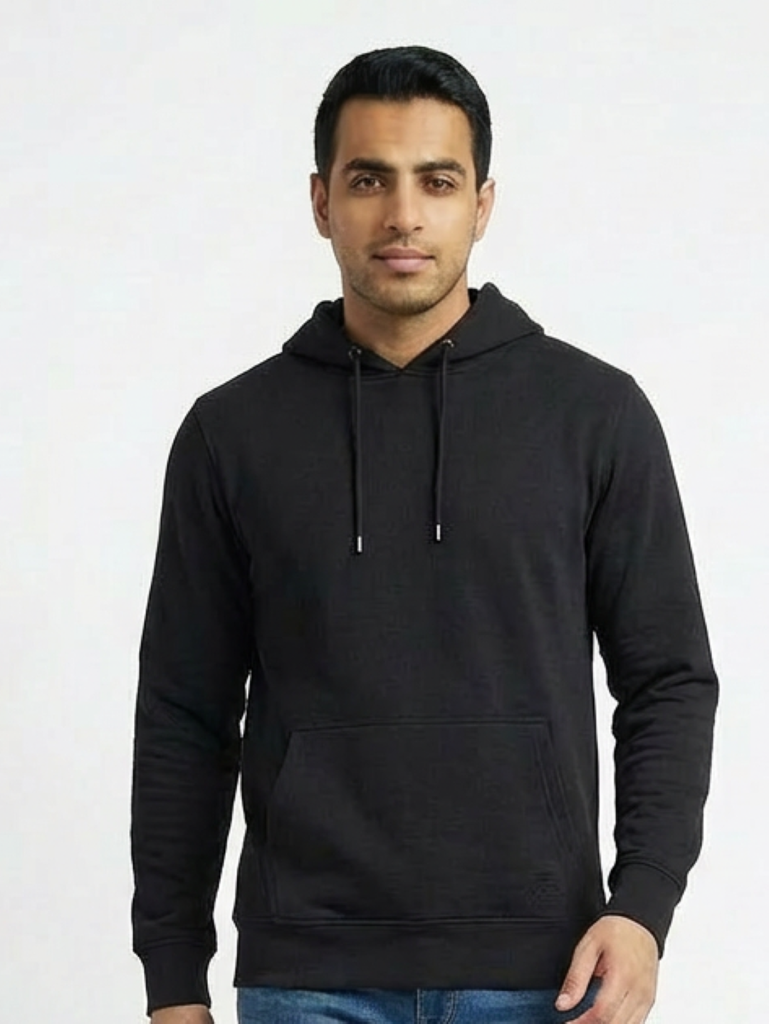River Island Man Hoodie Black
