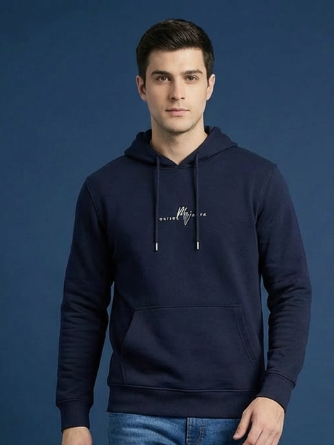 River Island Man Hoodie Black