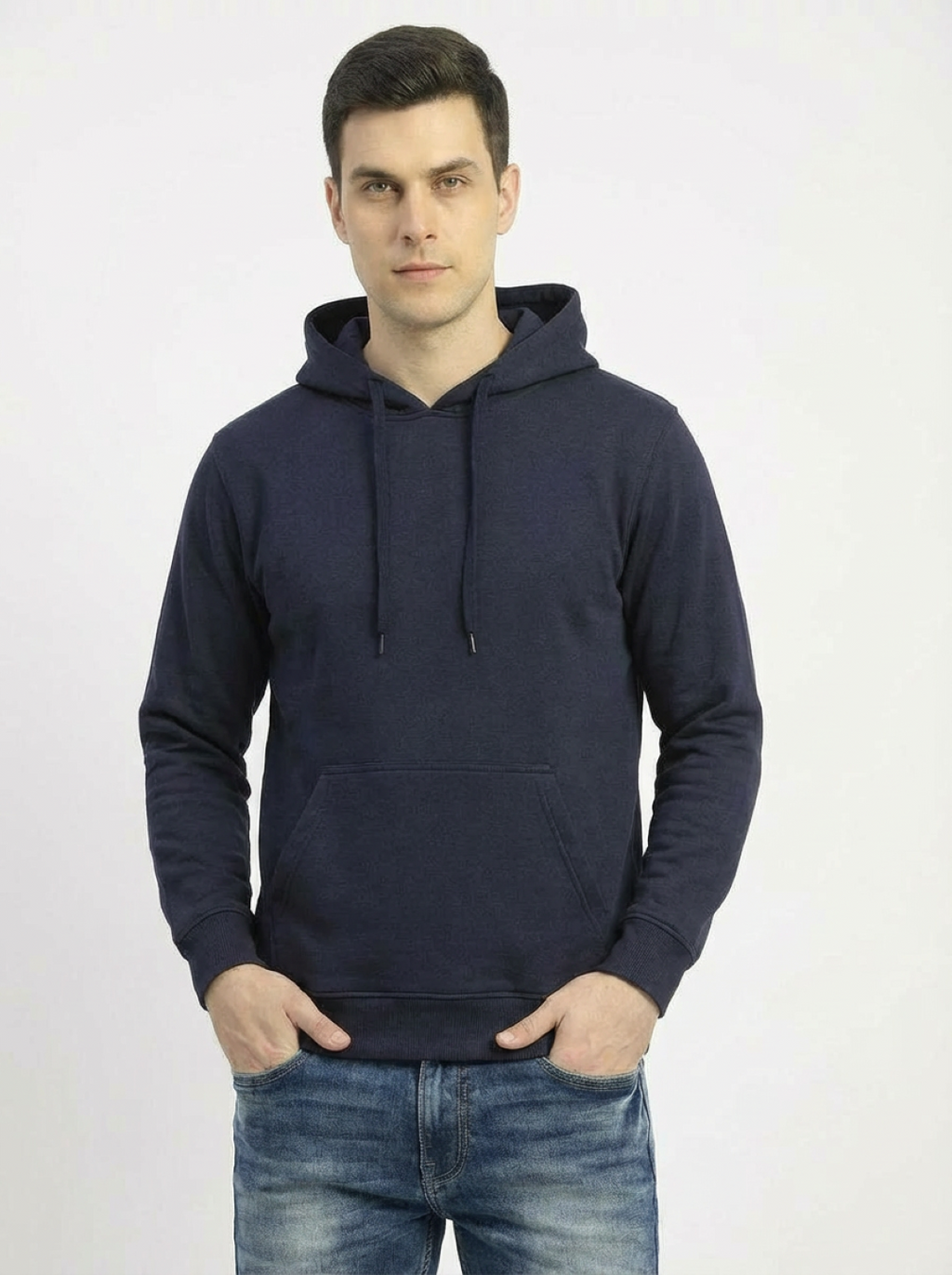 Hero Unisex Hoodie Navy
