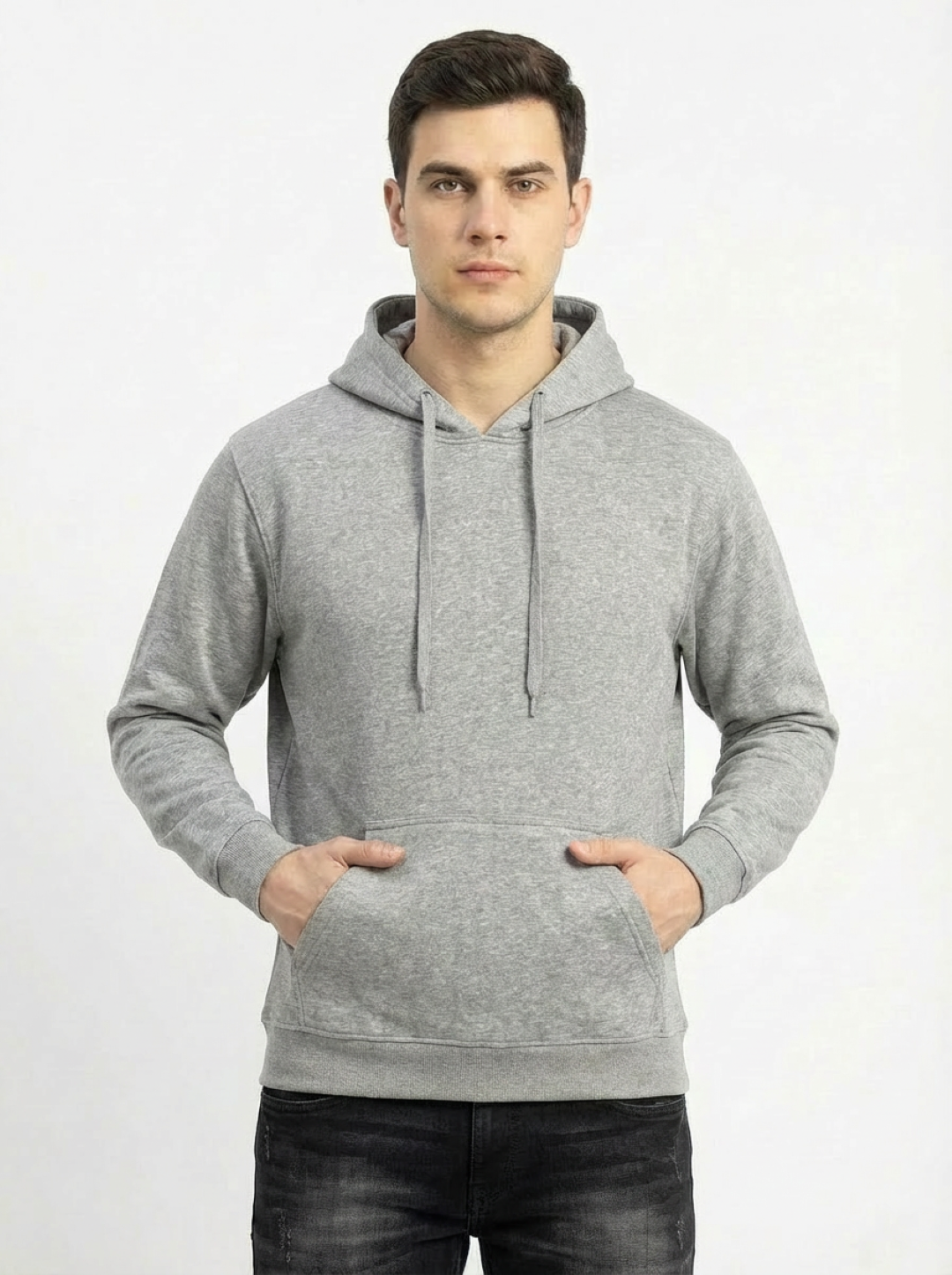 Hero Unisex Hoodie Sport Grey