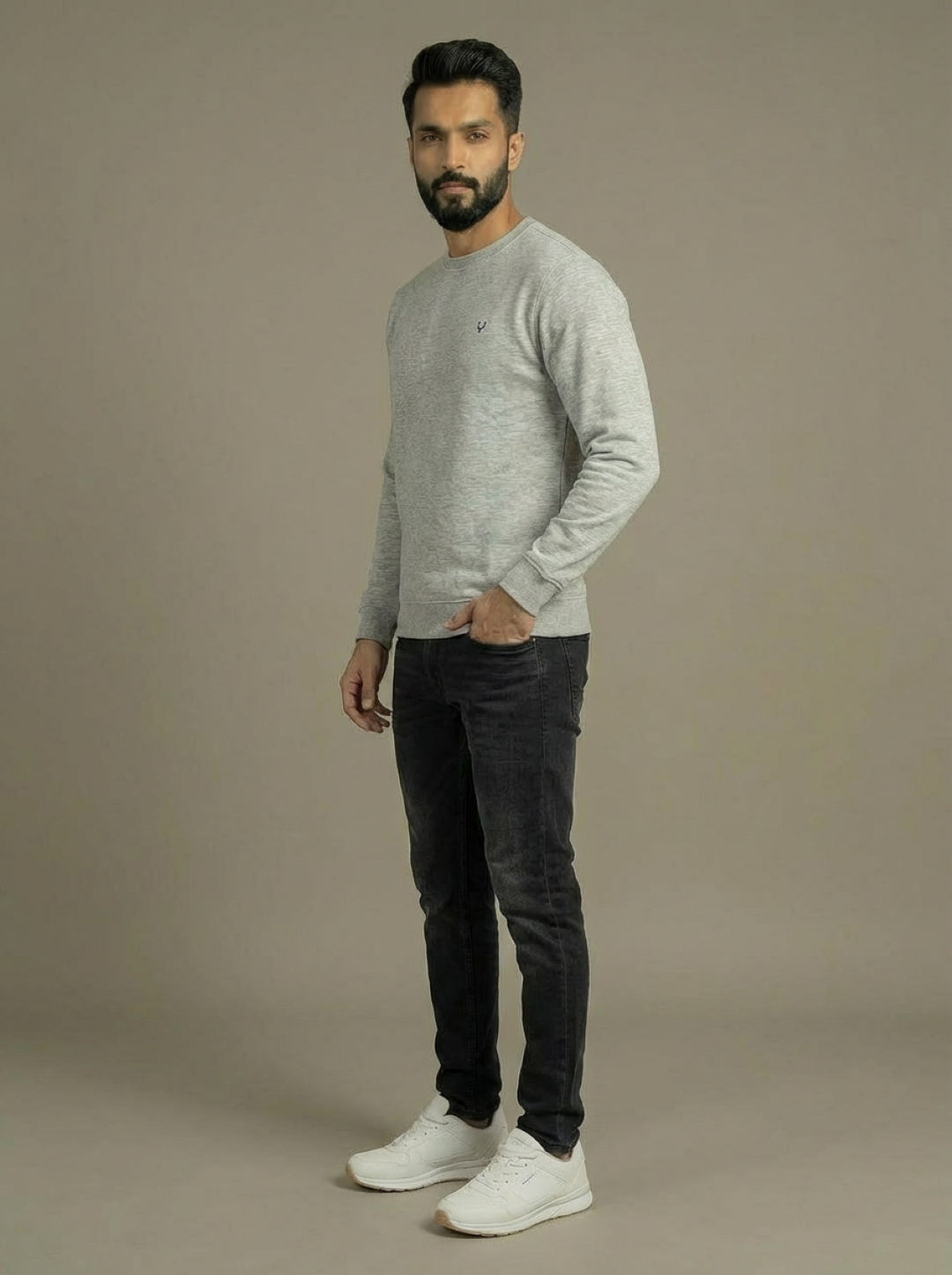 Allen Solly Man Sweatshirt Sport Grey