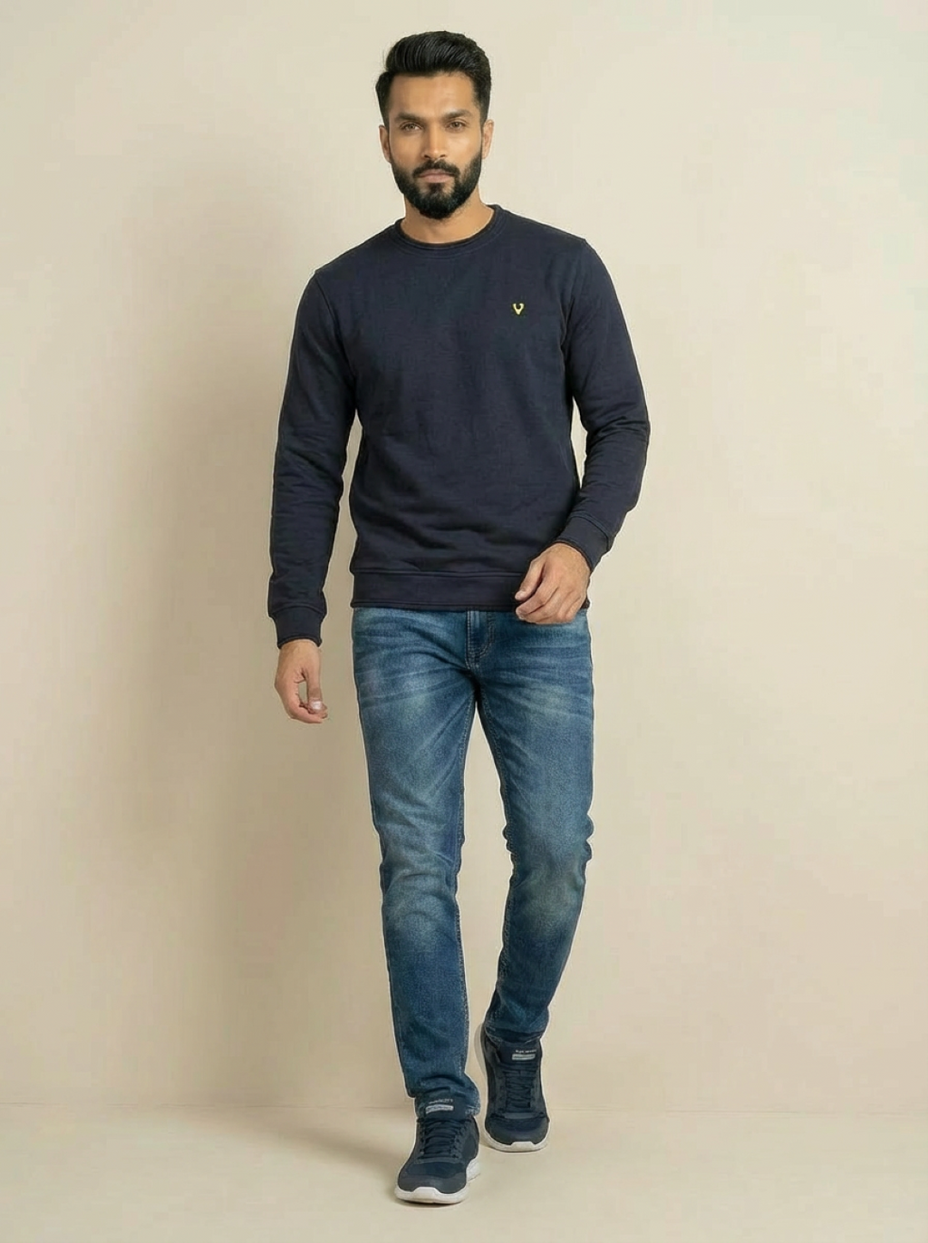 Allen Solly Man Sweatshirt True Navy