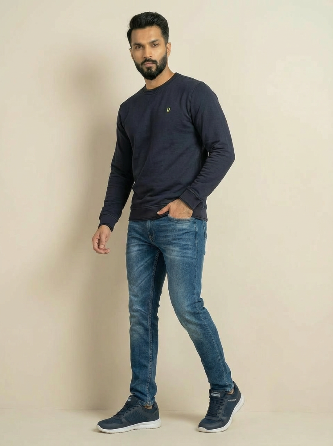 Allen Solly Man Sweatshirt True Navy