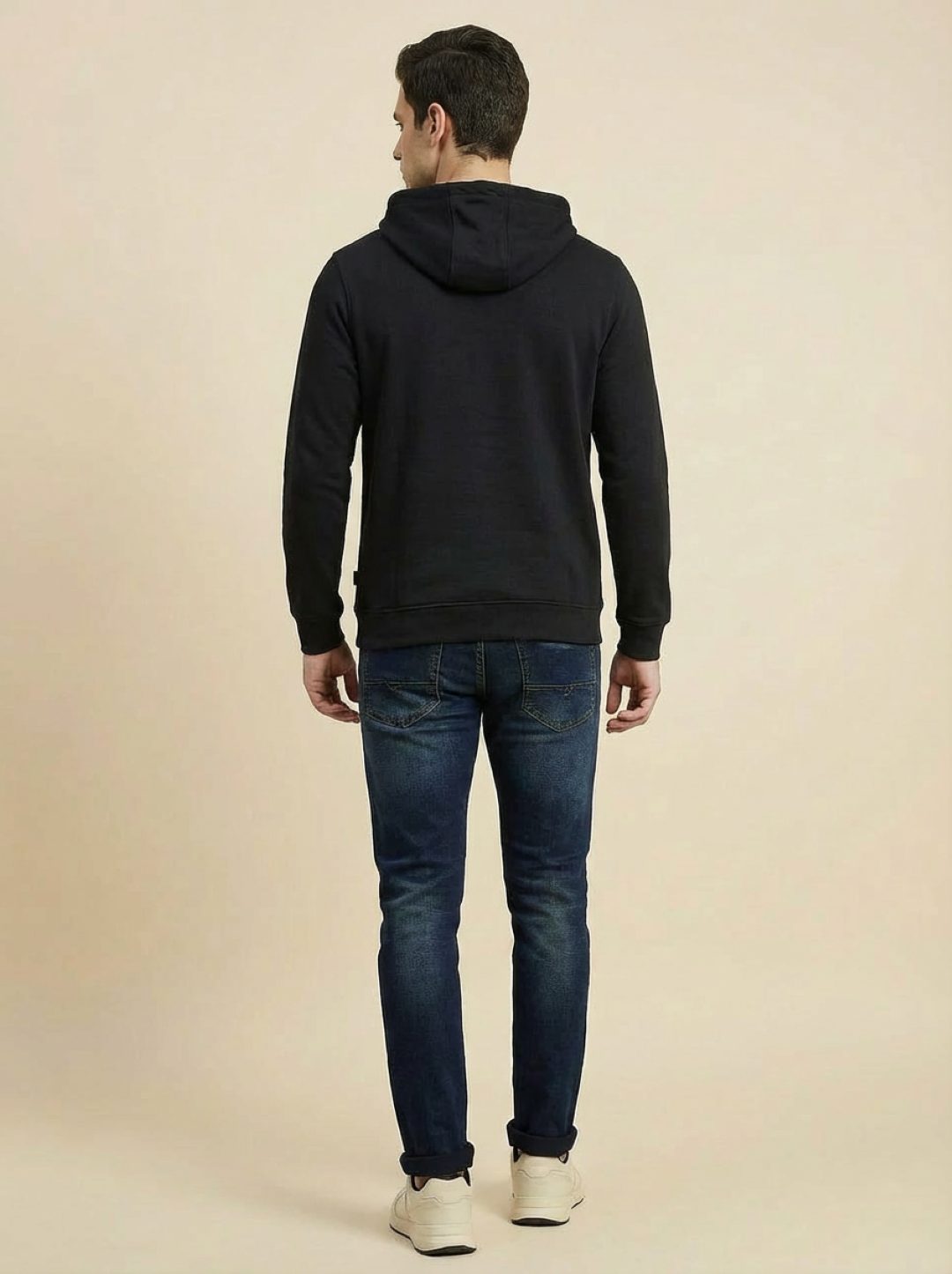 Van Heusen Man Hoodie Black