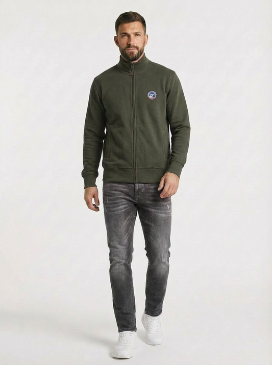 BE Board Man Zip Jacket Olive