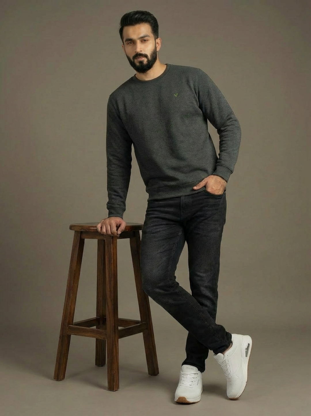 Allen Solly Man Sweatshirt Grey