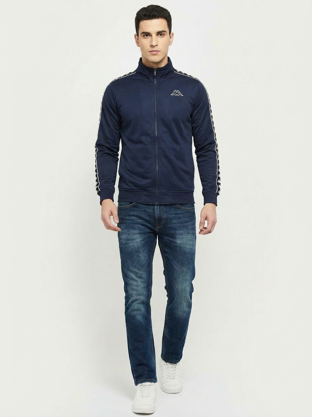 Kappa Man Zip Jacket Navy