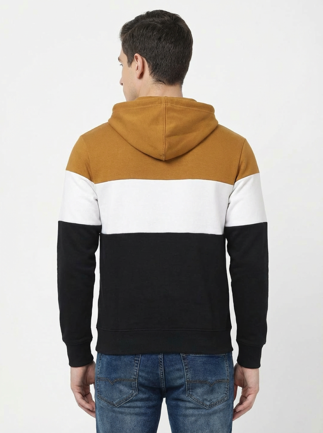 Clyton Man Pullover Hoodie Orange
