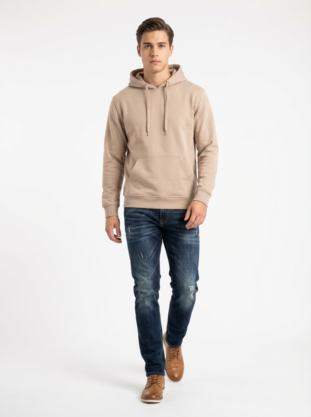 Hero Unisex Hoodie Dusty Rose