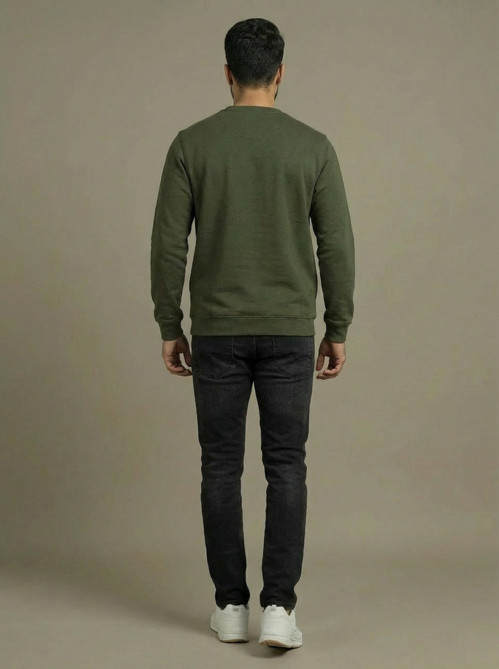 Allen Solly Man Sweatshirt Olive