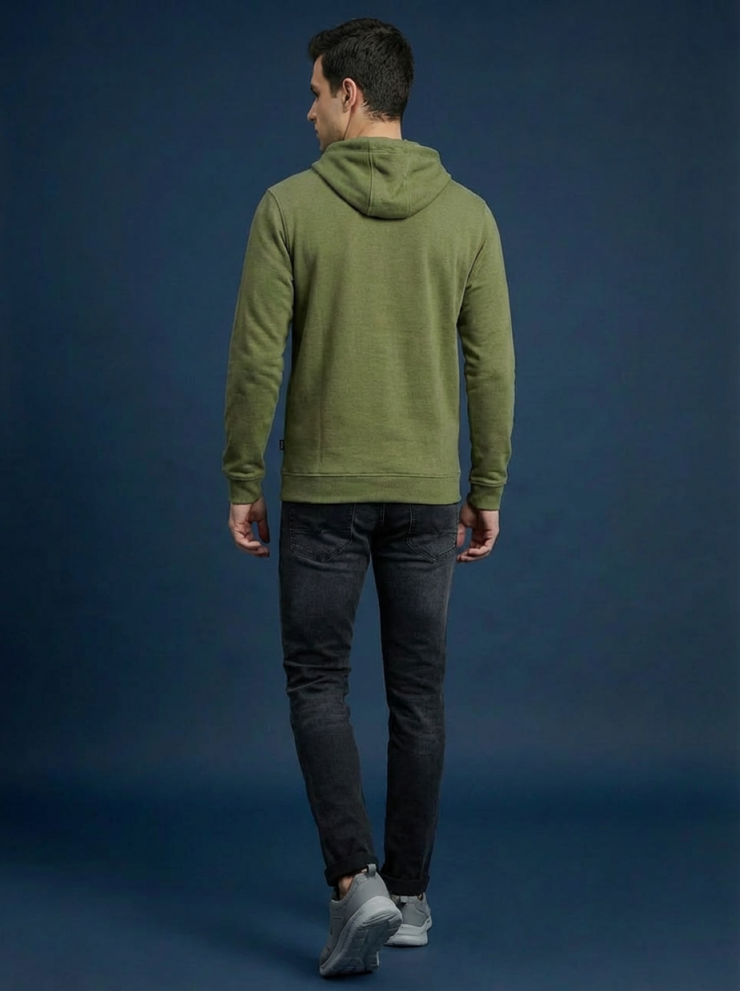 Van Heusen Man Hoodie Olive