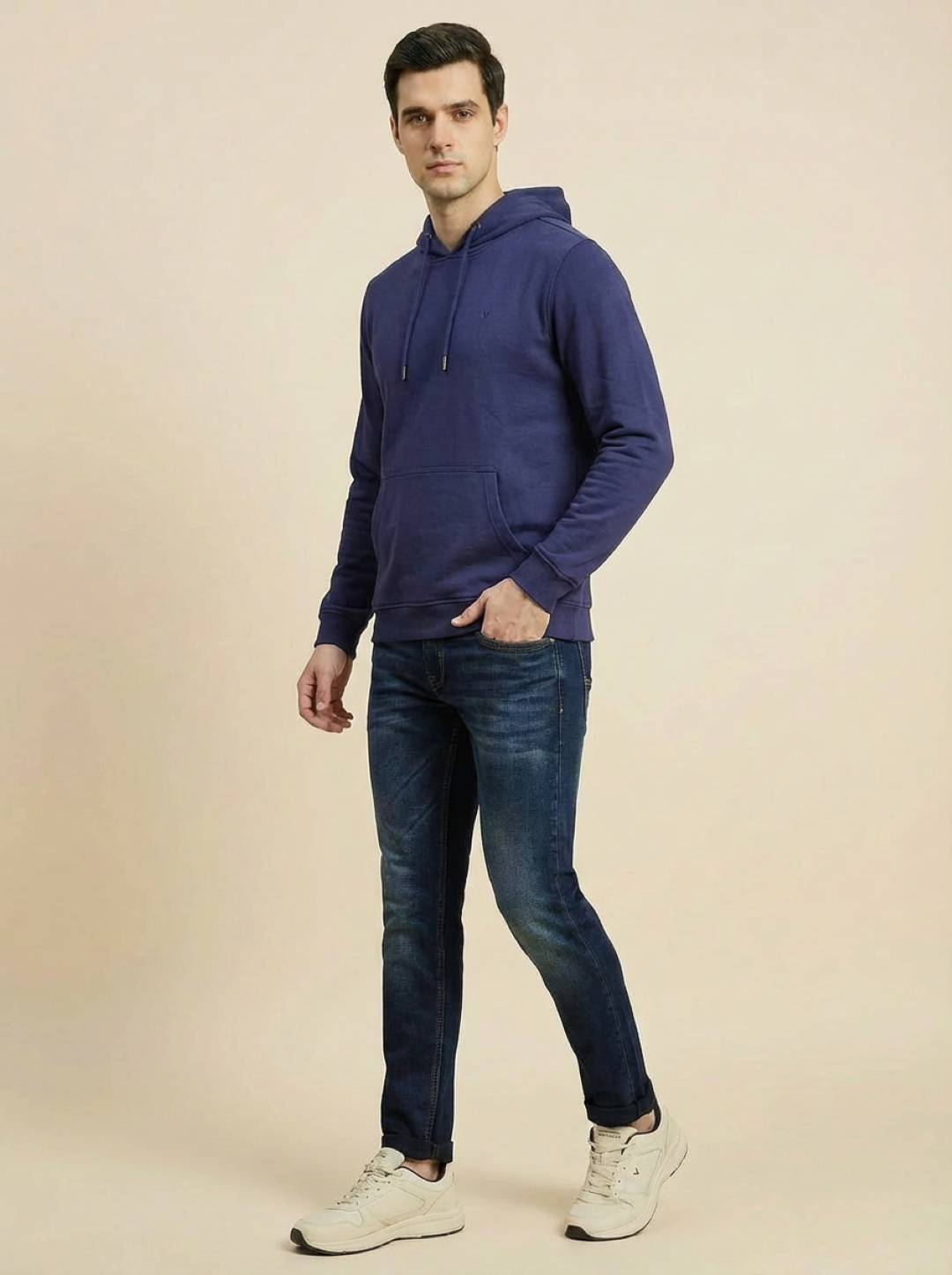 Van Heusen Man Hoodie Violet