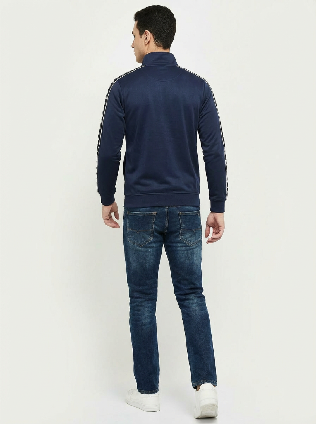 Kappa Man Zip Jacket Navy