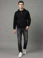 ATC Man Zip Hoodie Black