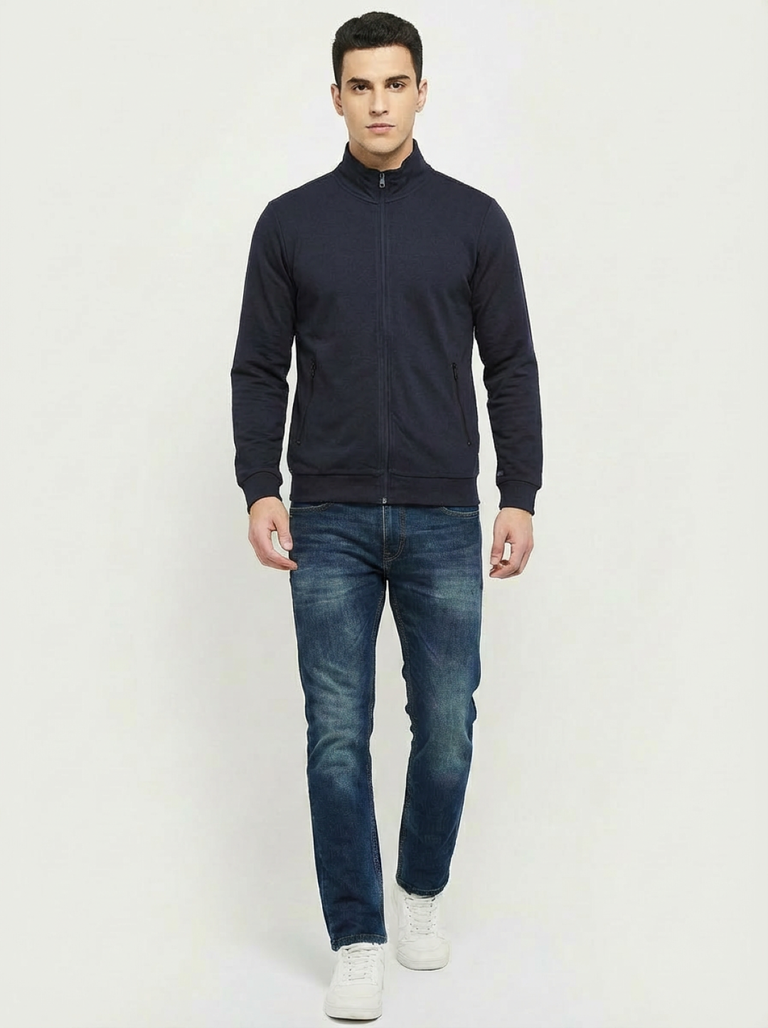 CMP Man Zip Jacket Navy Blue