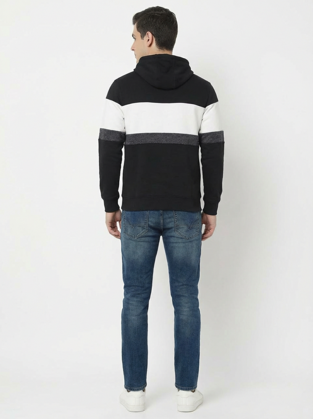 Clyton Man Pullover Hoodie Black