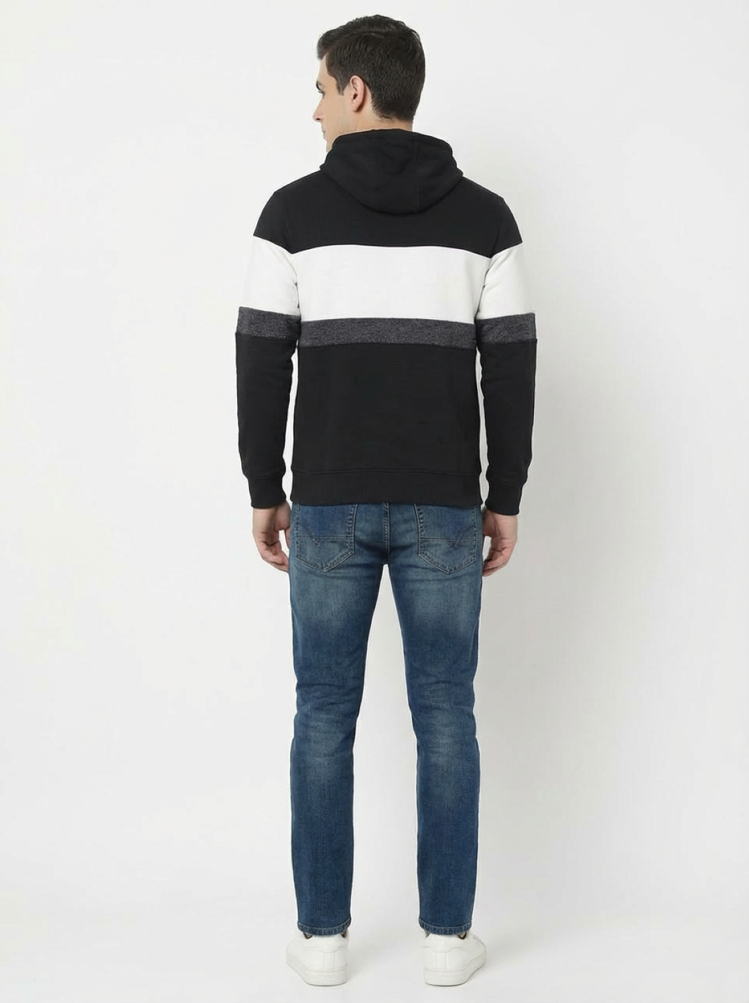 Clyton Man Pullover Hoodie Black