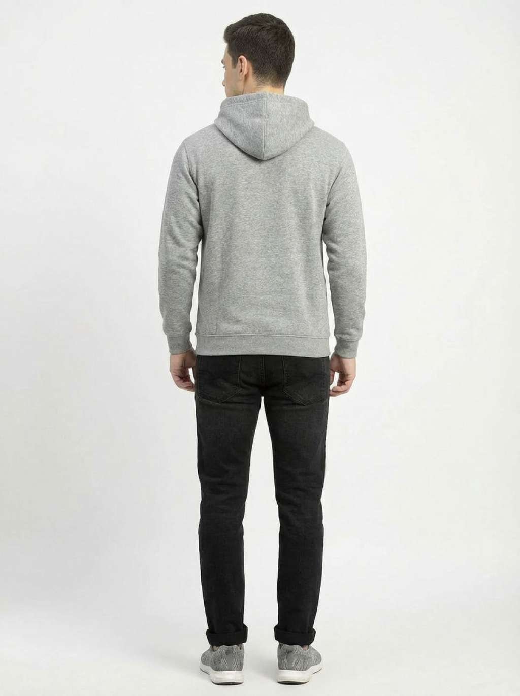 Hero Unisex Hoodie Sport Grey