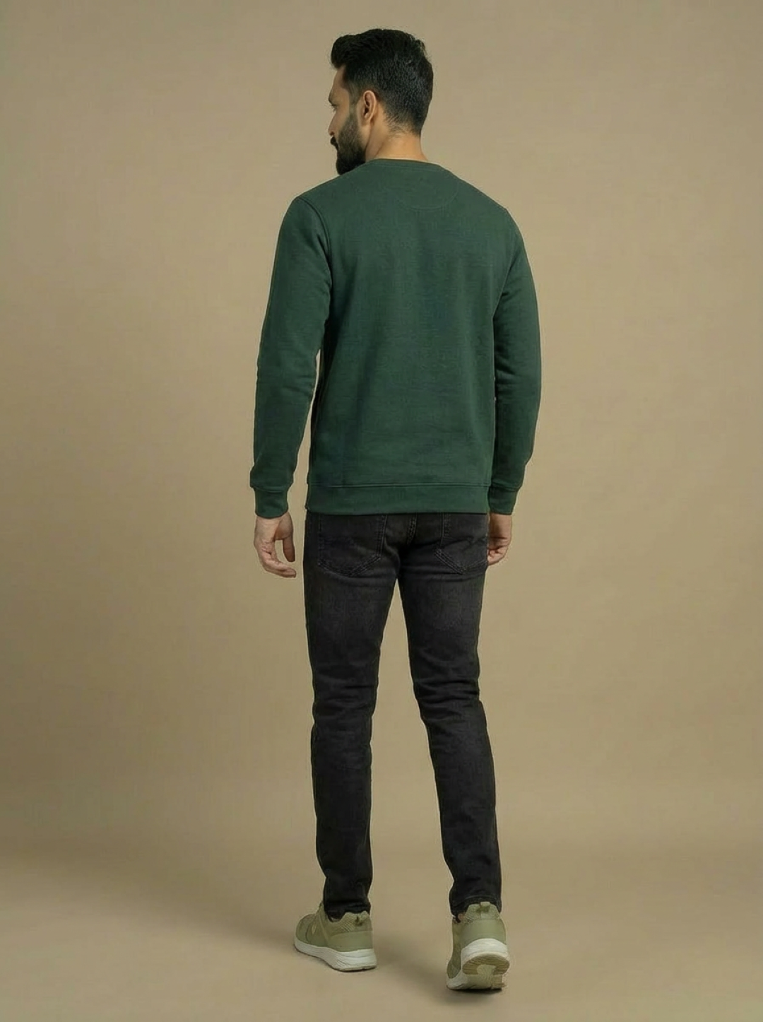 Allen Solly Man Sweatshirt Bottle Green