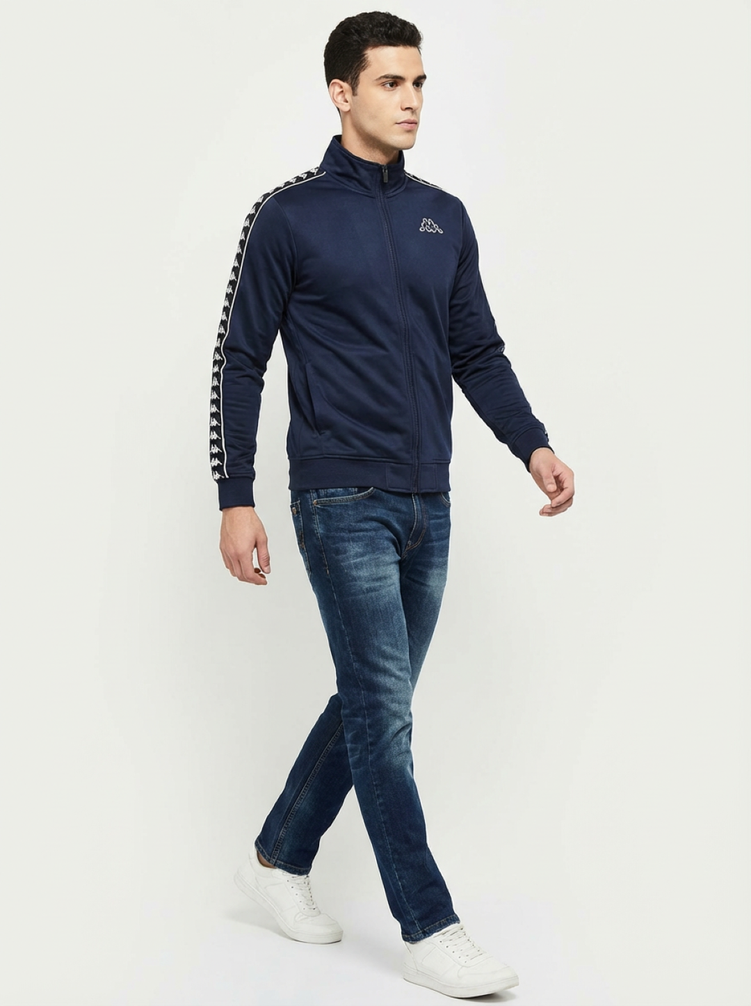 Kappa Man Zip Jacket Navy