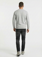 Sik Silk Man Sweatshirt Grey Melange