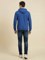 Van Heusen Man Hoodie Royal Blue