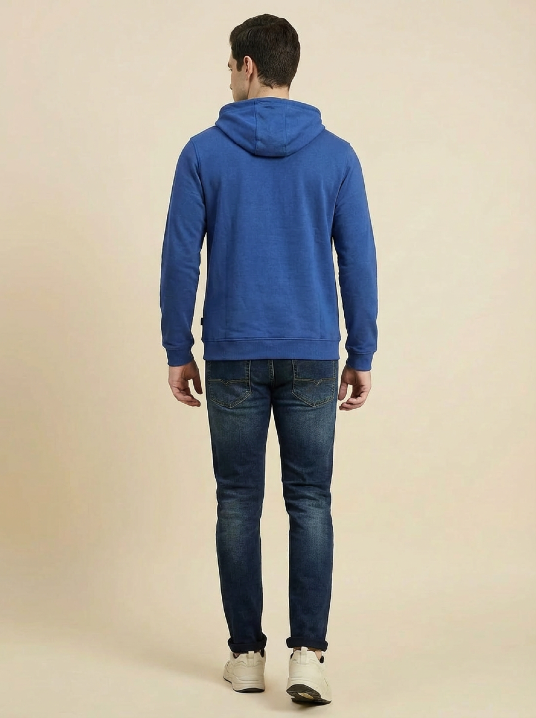 Van Heusen Man Hoodie Royal Blue