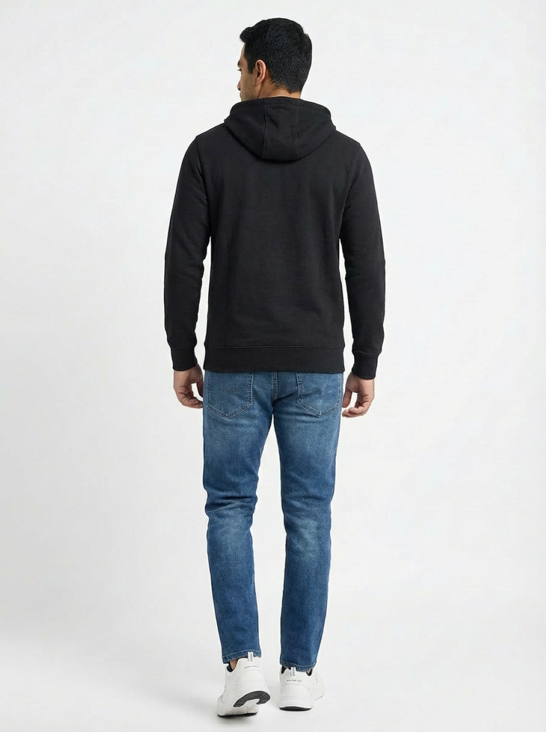 River Island Man Hoodie Black
