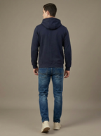 US Grand Polo Zip Man Hoodie Navy