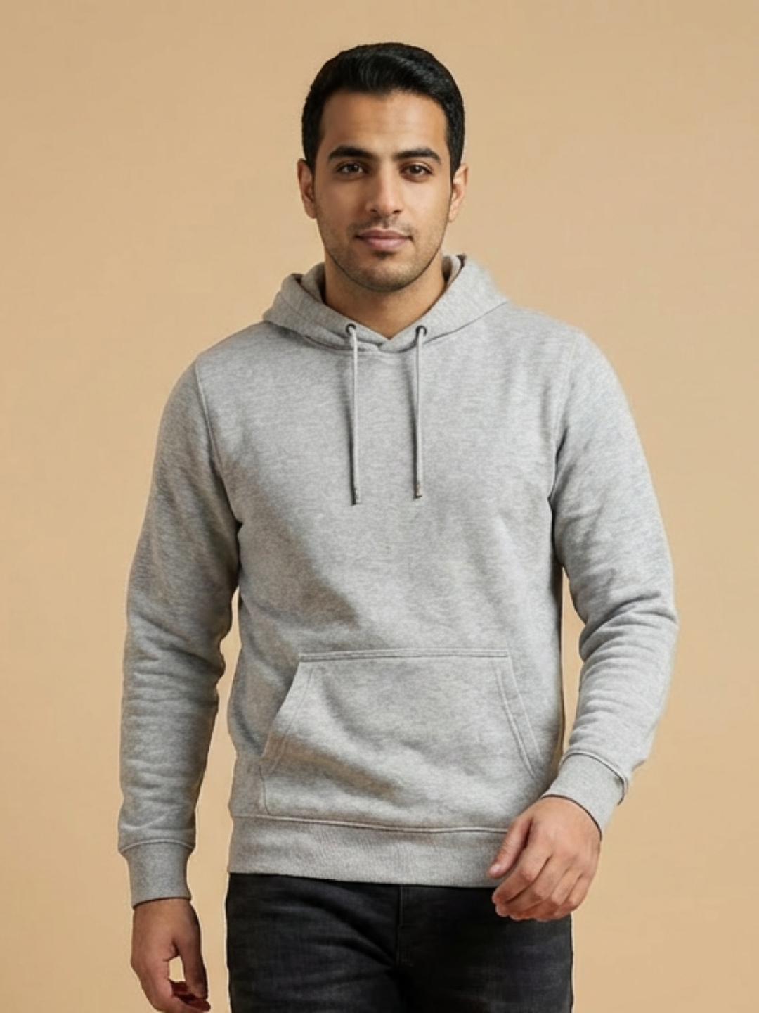 River Island Man Hoodie Grey