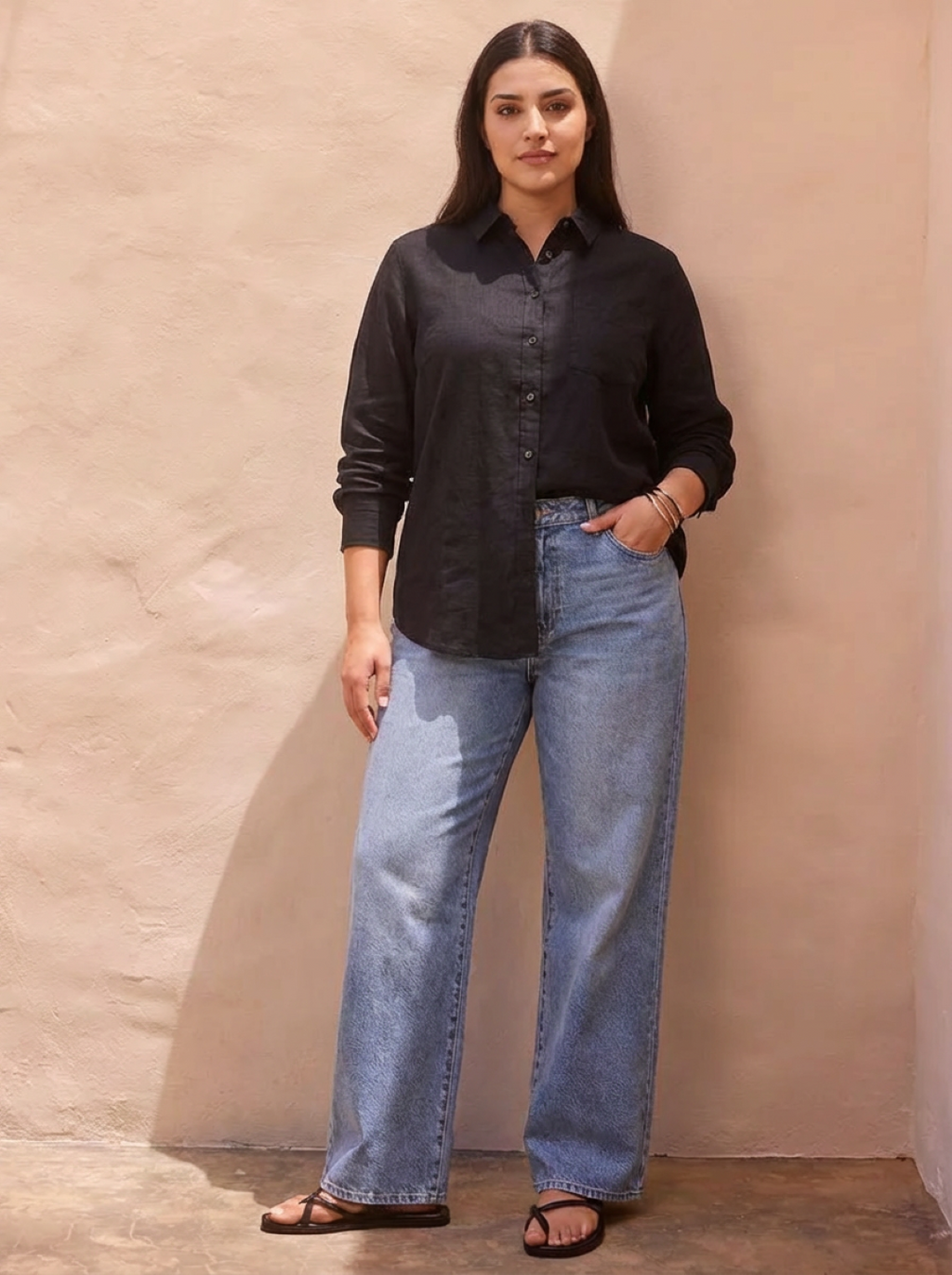 C&A Ladies Shirt Black